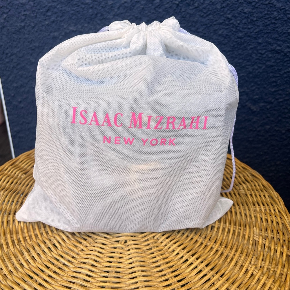 Isaac Mizrahi Genuine Leather Crossbody Bag - Picture 8 of 9